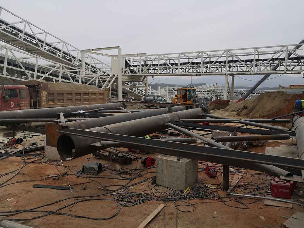林芝螺旋钢板仓湛江5000吨项目进展